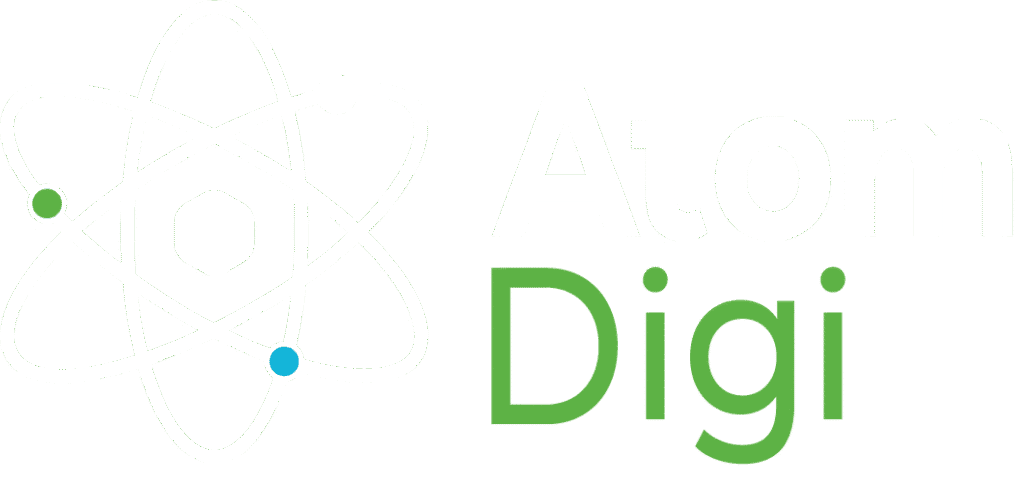 AtomDigi Logo for dark background